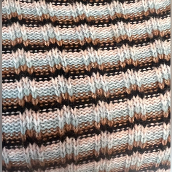 Nine West Boatneck Stripe Stitch Sweater - Picture 4 of 6